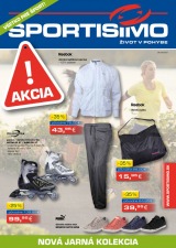 Sportisimo Nov� jarn� kolekcia