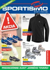 Sportisimo let�k - Predsez�nne z�avy