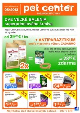 Pet Center akciov� let�k