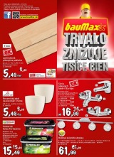 bauMax let�k - trvalo zni�uje