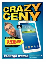 Electro World let�k - crazy ceny