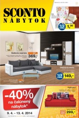 extra ponuka Sconto n�bytok