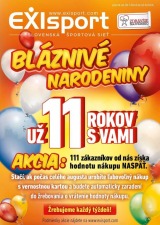 let�k EXIsport - bl�zniv� narodeniny