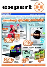 let�k Expert Elektro - janu�rov� v�predaj