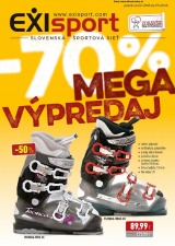 EXIsport let�k - mega v�predaj
