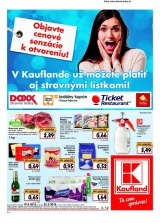 aktu�lny let�k Kaufland - Bratislava