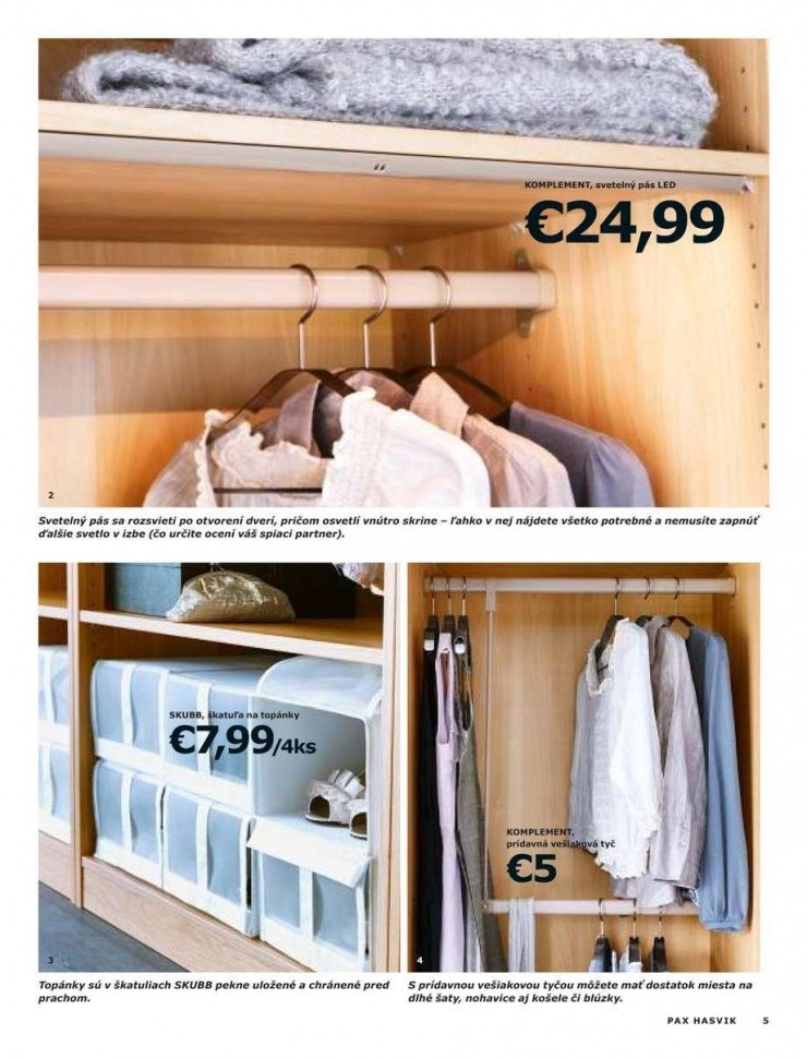 let�k Ikea katalog - Skrine strana 5