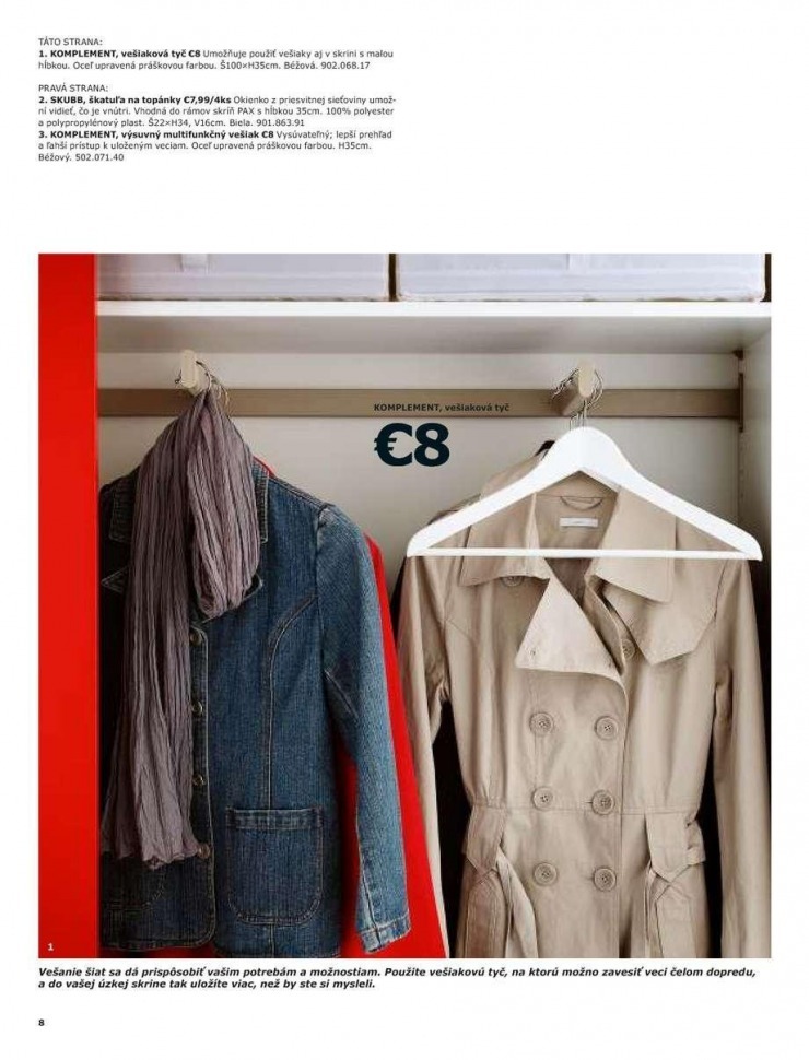 let�k Ikea katalog - Skrine strana 8
