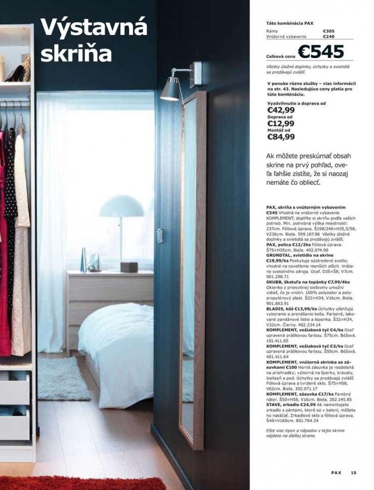 let�k Ikea katalog - Skrine strana 15