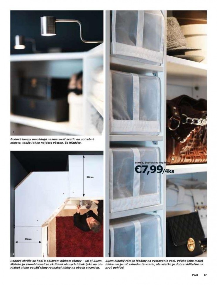 let�k Ikea katalog - Skrine strana 17