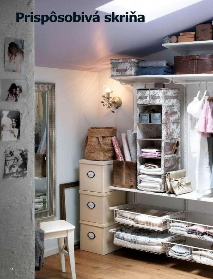 let�k Ikea katalog - Skrine strana 18