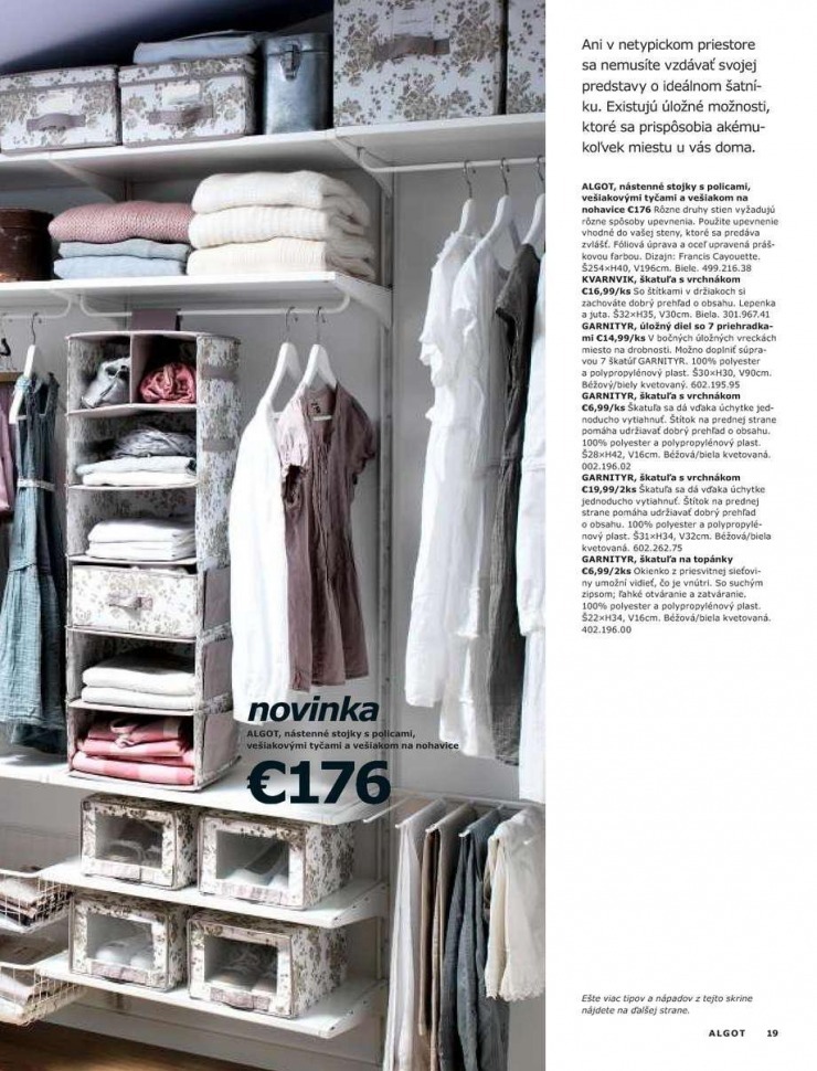 let�k Ikea katalog - Skrine strana 19