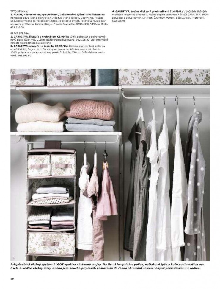 let�k Ikea katalog - Skrine strana 20