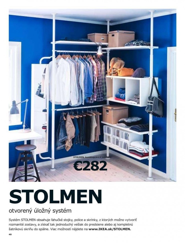 let�k Ikea katalog - Skrine strana 40