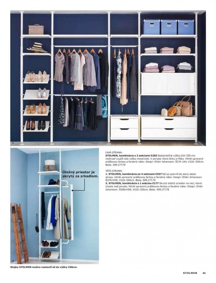 let�k Ikea katalog - Skrine strana 41