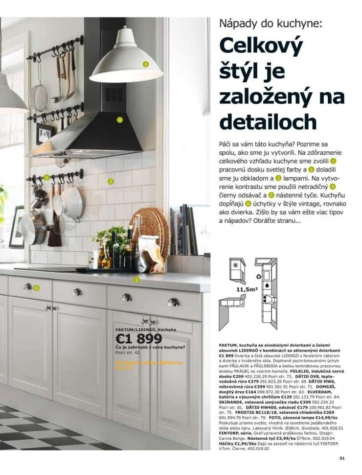 let�k Kuchyne a spotrebi�e Ikea strana 31