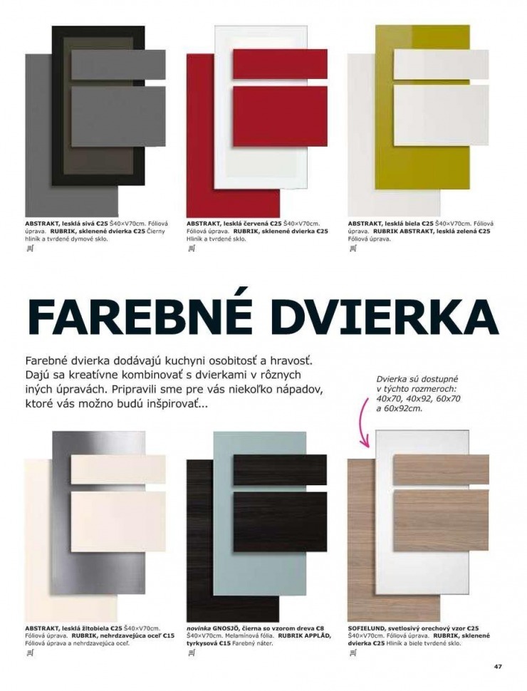 let�k Kuchyne a spotrebi�e Ikea strana 47