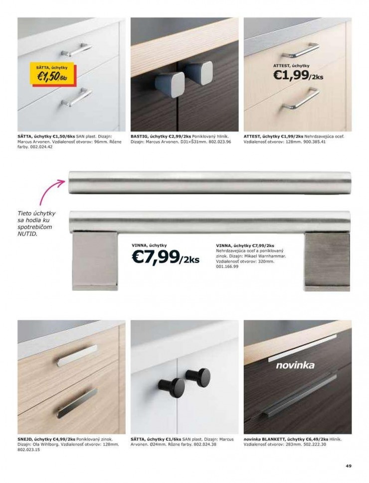let�k Kuchyne a spotrebi�e Ikea strana 49