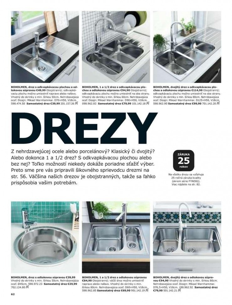 let�k Kuchyne a spotrebi�e Ikea strana 62