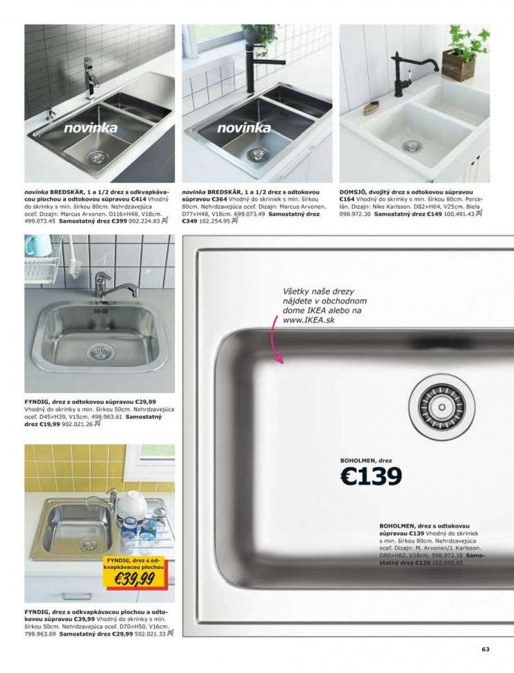 let�k Kuchyne a spotrebi�e Ikea strana 63