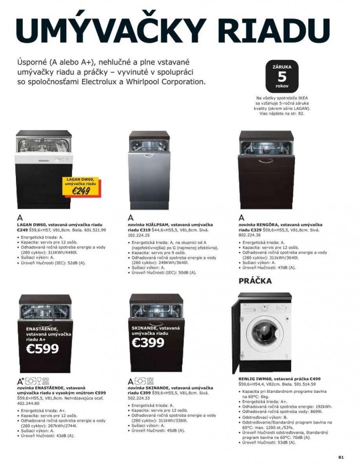 let�k Kuchyne a spotrebi�e Ikea strana 81