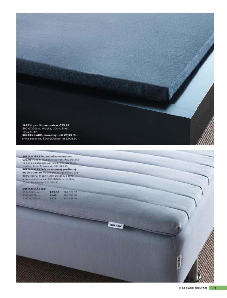 let�k Ikea let�k-matrace strana 9