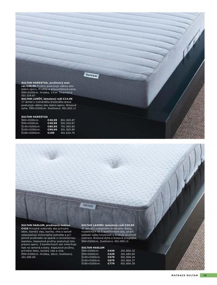 let�k Ikea let�k-matrace strana 15