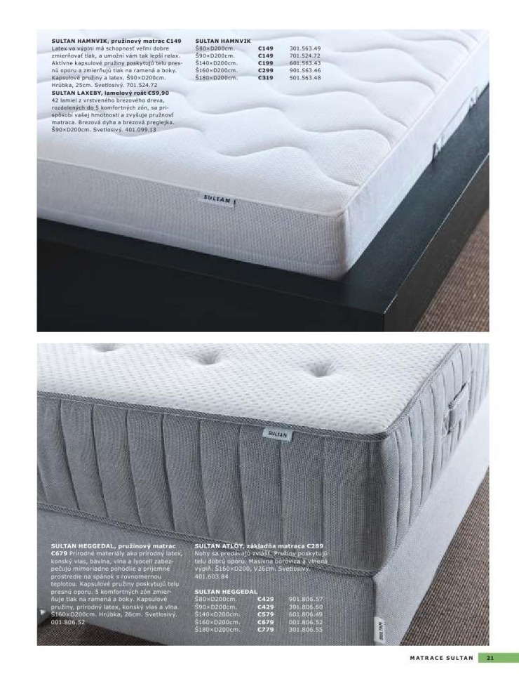 let�k Ikea let�k-matrace strana 21