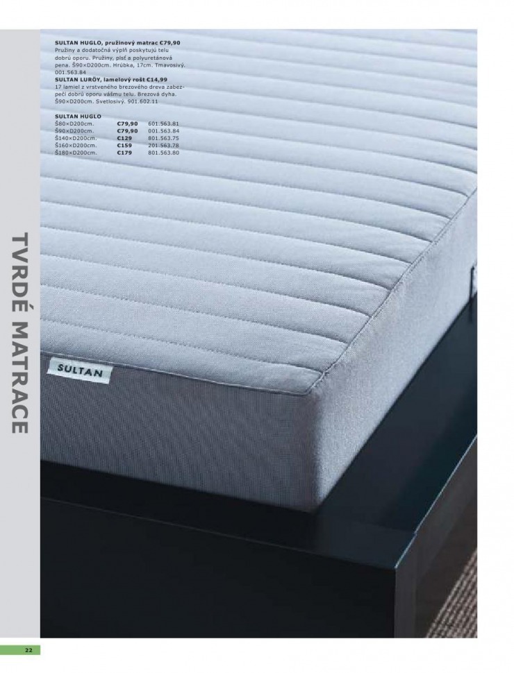 let�k Ikea let�k-matrace strana 22