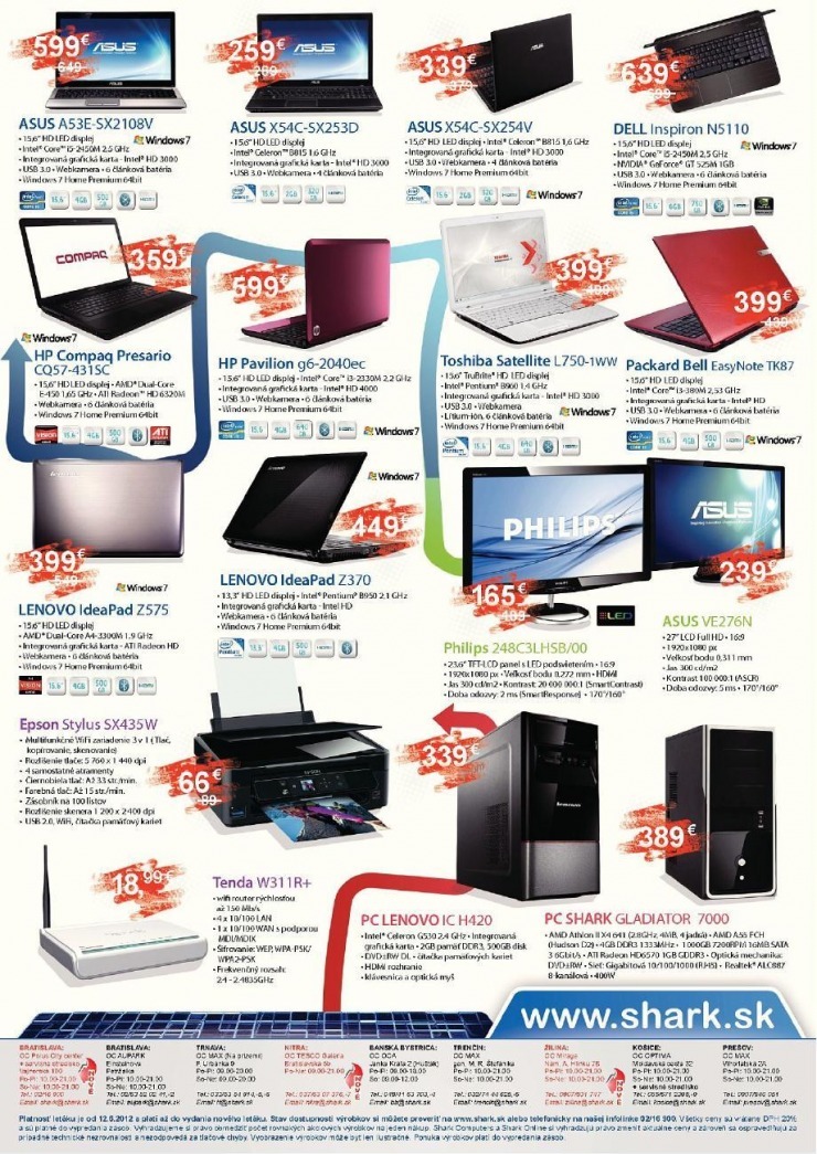 let�k SHARK Computers letn� z�avy  strana 2