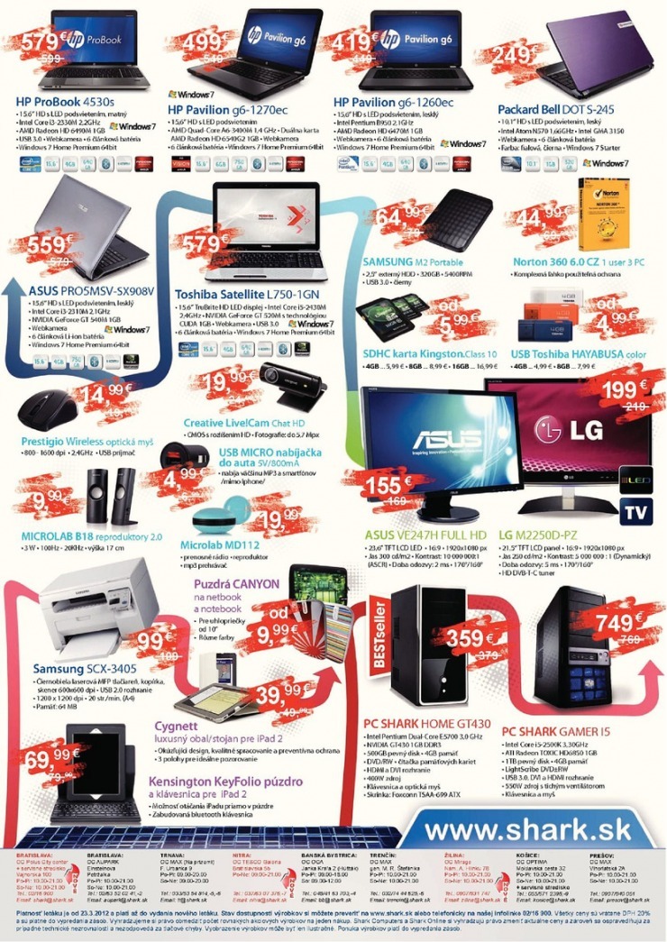 let�k Let�k SHARK Computers  strana 2