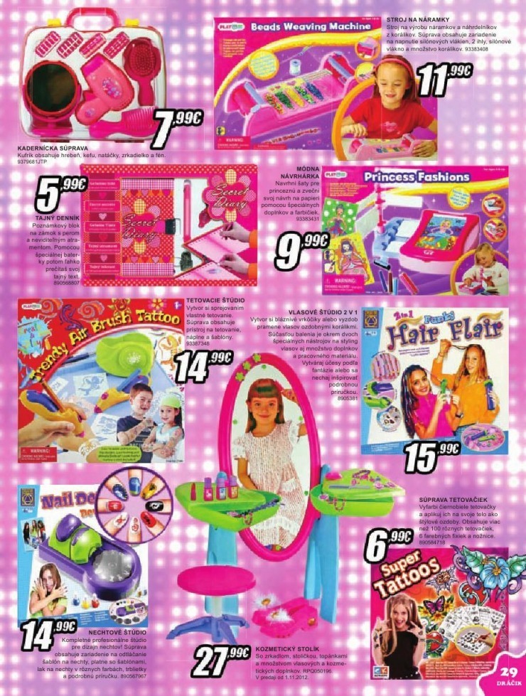 let�k Dr��ik - Viano�n� katal�g strana 29