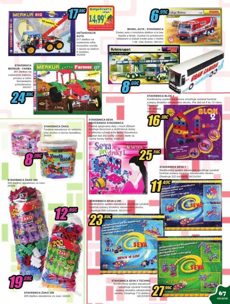 let�k Dr��ik - Viano�n� katal�g strana 67