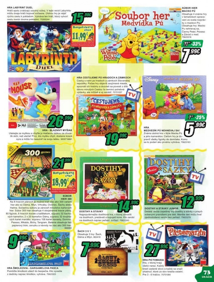 let�k Dr��ik - Viano�n� katal�g strana 73