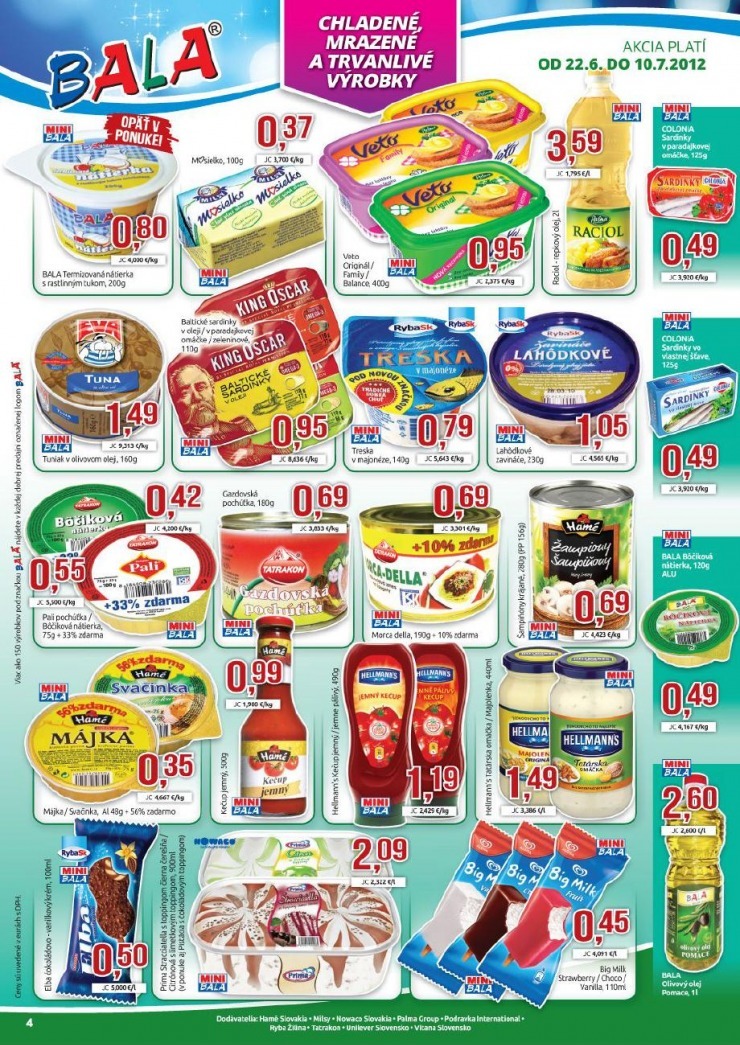 let�k let�k predajne BALA  strana 4
