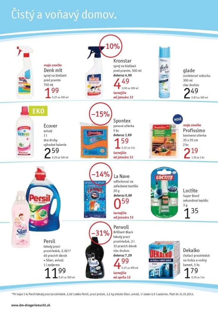 let�k ak�n� ponuka dm drogerie strana 10