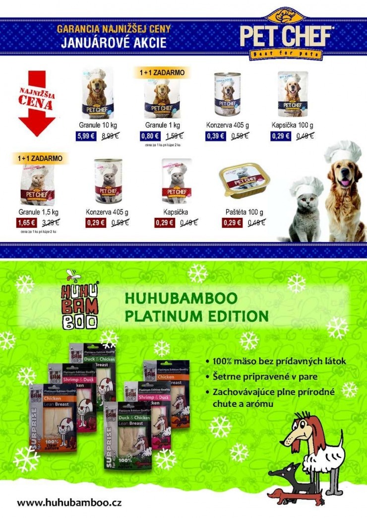 let�k ak�n� ponuka Pet Center  strana 2