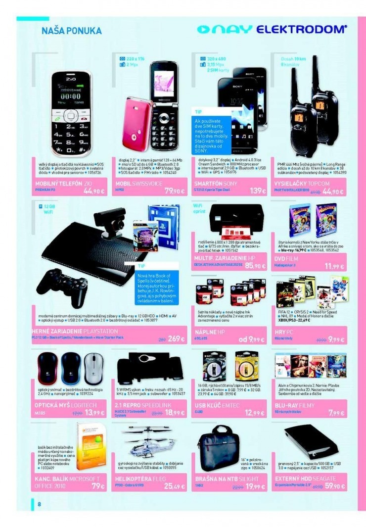 let�k NAY Elektrodom akciov� let�k strana 9