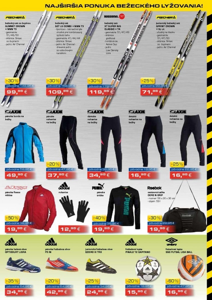 let�k Sportisimo likvida�n� ceny strana 7