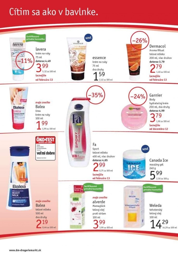 let�k katalog drogerie dm strana 12