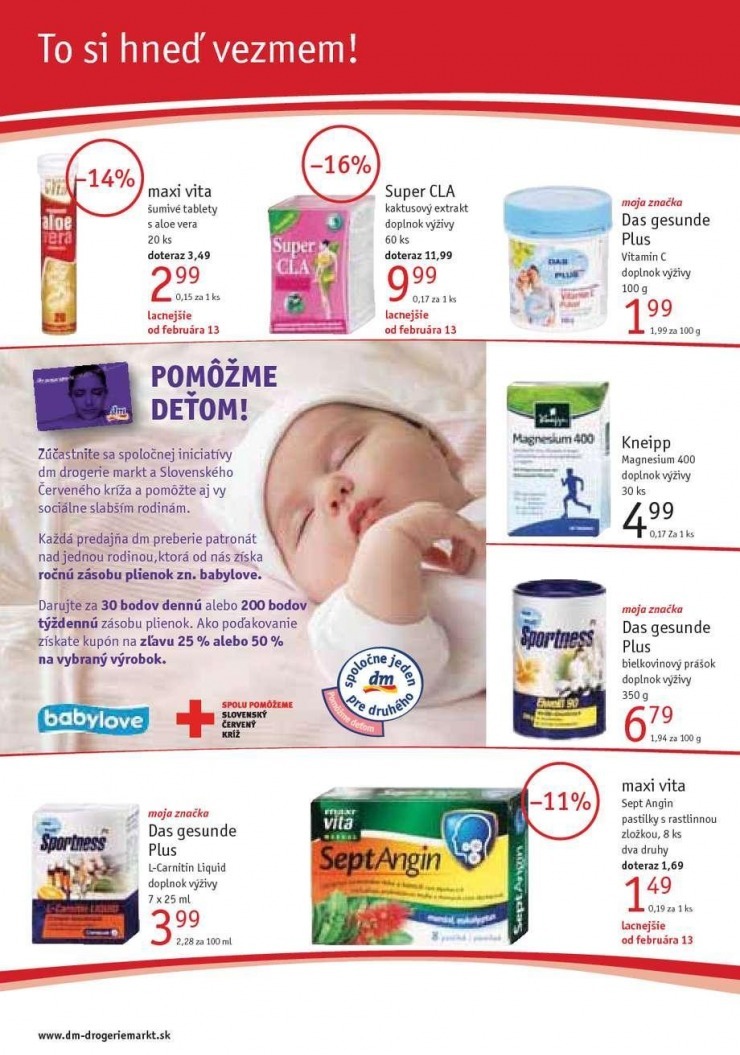 let�k katalog drogerie dm strana 14