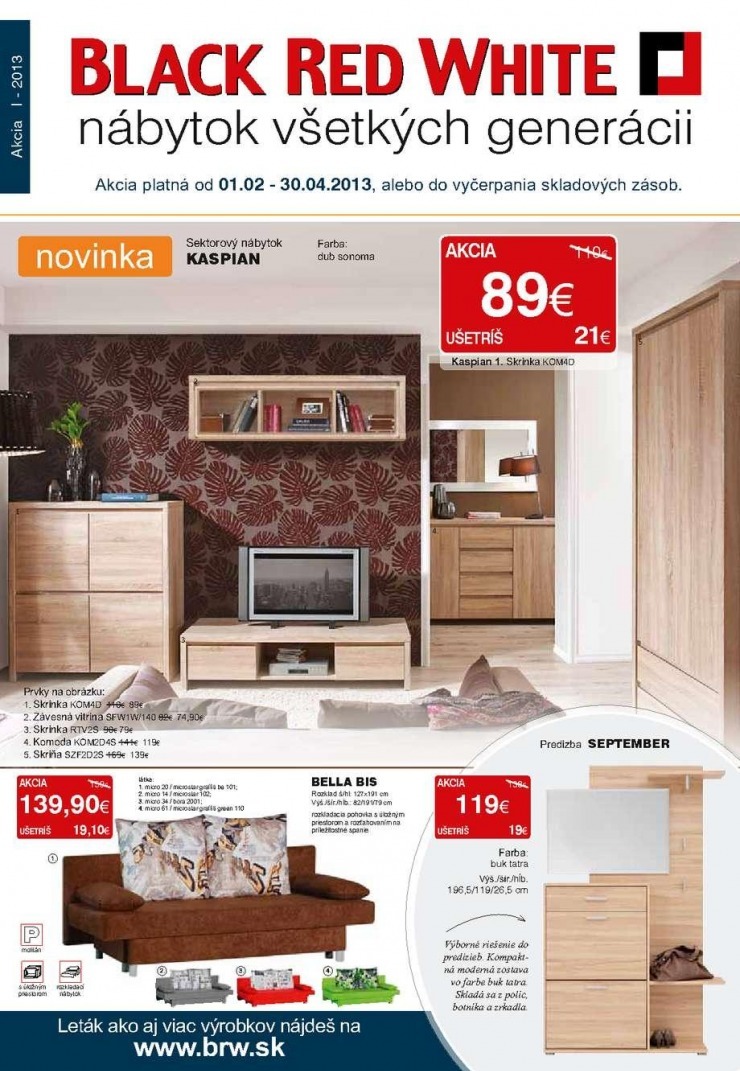 let�k aktu�ln� let�k Black Red White strana 1