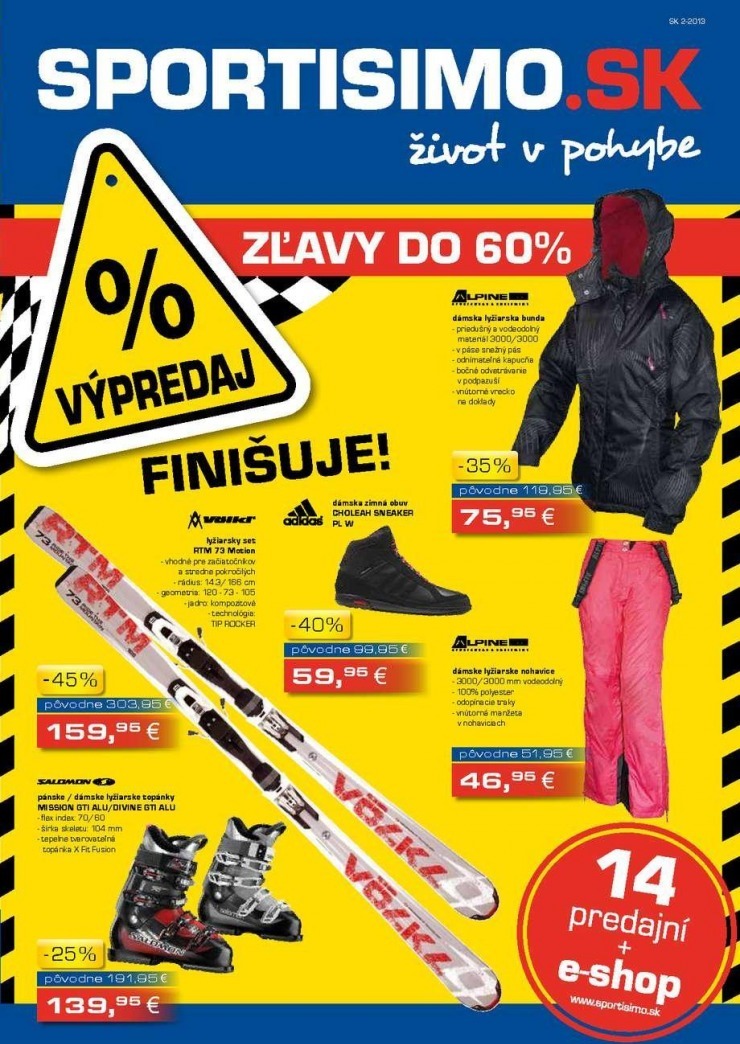 let�k v�predaj Sportisimo strana 2