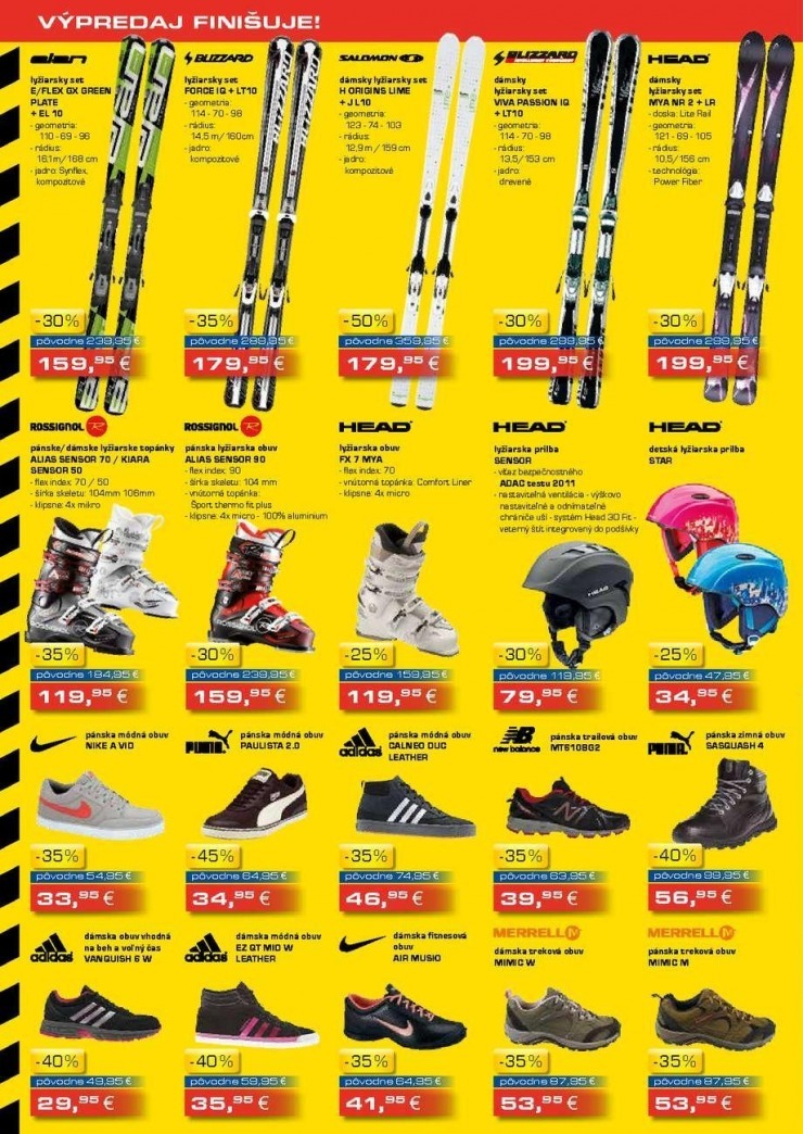 let�k v�predaj Sportisimo strana 3