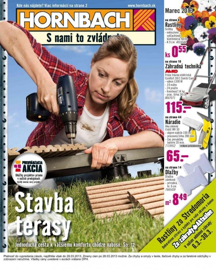 let�k HORNBACH - trendy b�vania 2013 strana 1