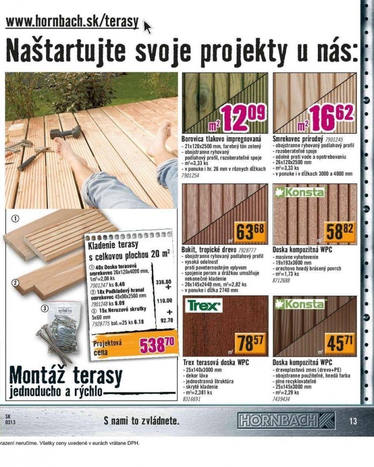 let�k HORNBACH - trendy b�vania 2013 strana 13