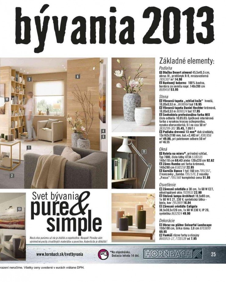let�k HORNBACH - trendy b�vania 2013 strana 25