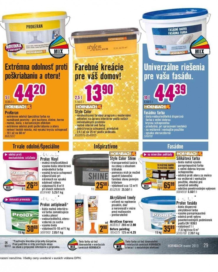 let�k HORNBACH - trendy b�vania 2013 strana 29