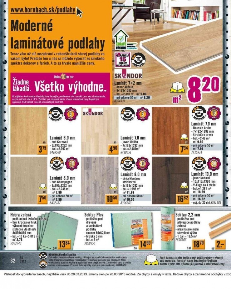 let�k HORNBACH - trendy b�vania 2013 strana 32