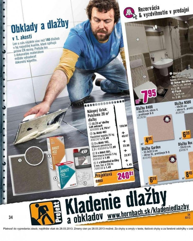 let�k HORNBACH - trendy b�vania 2013 strana 34